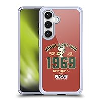 Head Case Designs Officially Licensed Peanuts Snoopy Guitar 1969 Woodstock 50th Soft Gel Case Compatible with Samsung Galaxy S24 5G and Compatible with MagSafe Accessories