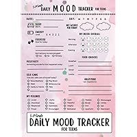 5-Minute Daily Mood Tracker for Teens: Self-Care Activities Log Book for Relieving Anxiety, Stress, Depression | Mental Health Diary