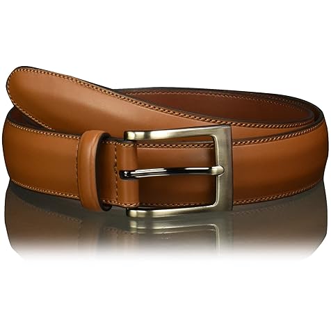 Men's Portfolio Timothy Leather Belt (Sizes 30-54 Inches Big & Tall)