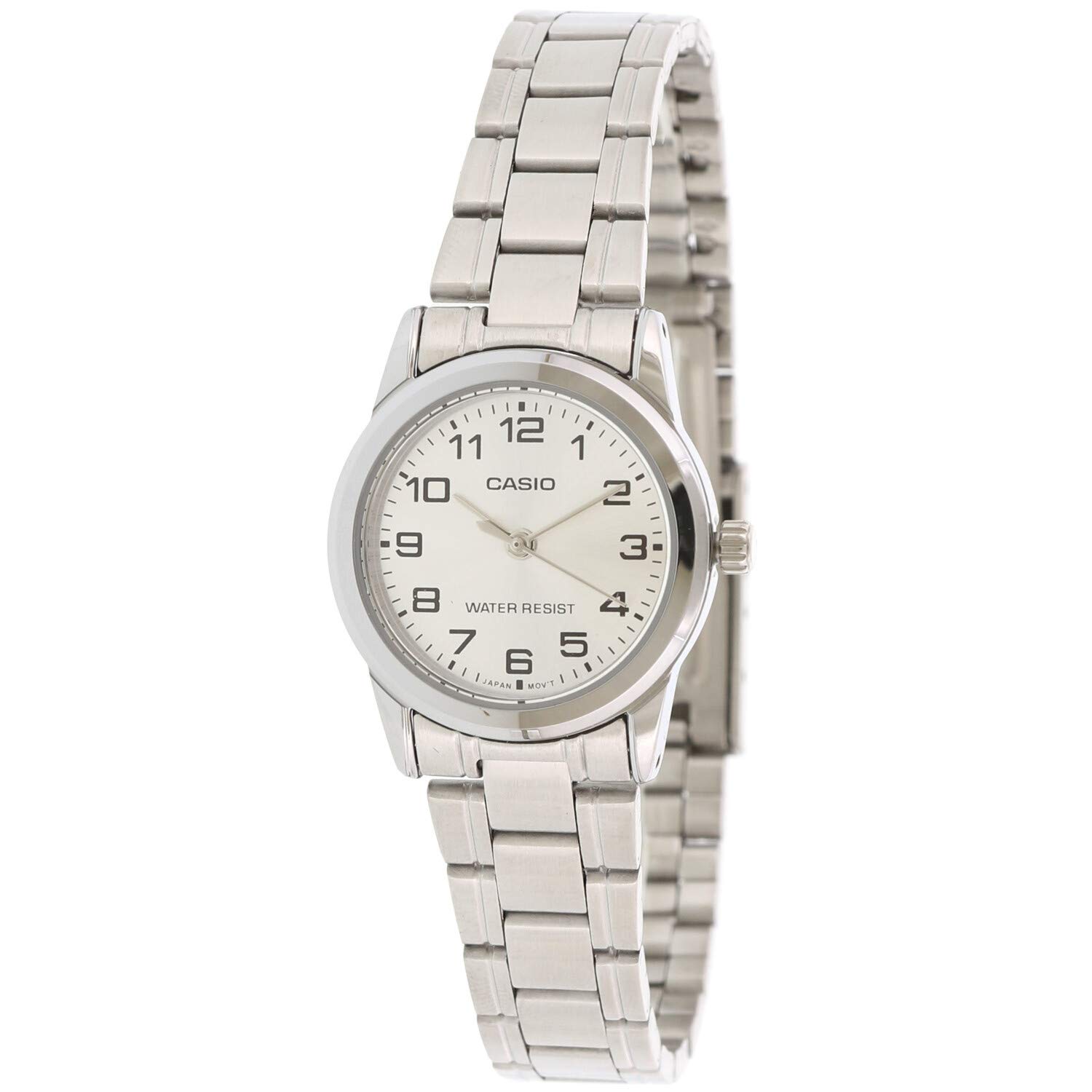 Casio Women's LTPV001D-7B Silver Metal Quartz Watch