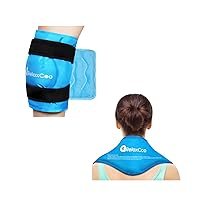 Neck Knee Ice Pack Wrap for Pain Relief