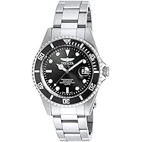 Invicta Men's 8932OB Pro Diver Analog Display Quartz Silver Watch