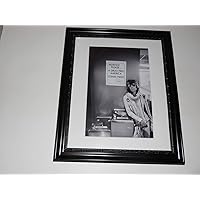 Large Framed Keith Richards Drug Free '72 Tour Picture Stones 24