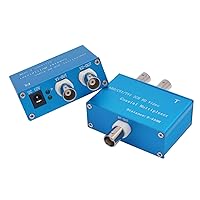2 Channel Video Over Coaxial Cable Multiplexer,HD Video to RG59 Coaxial Converters up to 400m for 2MP 1080p AHD/CVI/TVI and Analog Cameras. One Pair