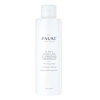 Pause 4-in-1 Micellar Cleansing Treatment | Micellar Water for All Skin Types Experiencing the Stages of Menopause, Cleanses, Removes Make-Up, Tones & Hydrates, Removes Impurities, 6 fl oz /180 mL