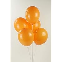 12 inches Orange Peel Party Decoration Latex Balloons pack of 50