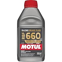 Motul RBF 660 Factory Line Dot-4 100 Percent Synthetic Racing Brake Fluid 500ml (101667)