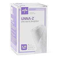Medline Unna-Z Zinc Boot Bandages (Pack of 12)