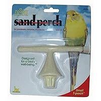 JW Pet Company Insight Sand Perch T Perch Bird Accessory, Small, Colors Vary