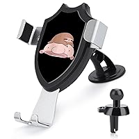 Cute Blobfish and Sloth Novelty Phone Holders for Car Cell Phone Car Mount Hands Free Easy to Install