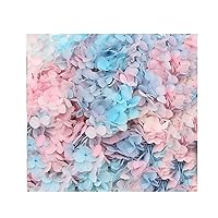 Gradient Blue Hydrangea Dried Flower Little Leaves Preserved Decor for Craft DIY Flowers Material Accessorie, Pressed Flowers for Candles Crafts,Wedding DIY Craft Supplies Card…