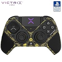 PDP Call of Duty Modern Warfare 2 Victrix Pro BFG Wireless PlayStation 5 Controller for PS4/PS5/PC - COD MW2 Las Almas Golden Cartel Edition