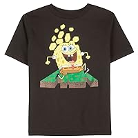 Nickelodeon Boys Spongebob Squarepants T-Shirt, Black