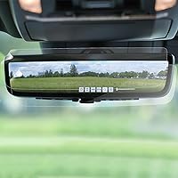 R RUIYA (2PCS) Digital Rear View Mirror Nano Screen Protector for 2024 Toyota Grand Highlander/Grand Highlander Hybrid Digital Rearview Mirror Soft Ultra-Clear Protective Film