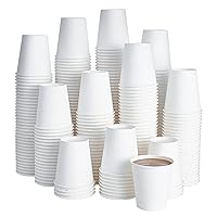 270 Pack 10 oz Disposable Paper Coffee Cup, Drinking Cups for Water, Paper Coffee Cups, White Paper Hot Coffee Cups, Suitable for Party, Picnic, Travel, and Events.