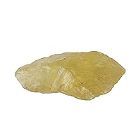 GEMHUB Top Ranked EGL Certified Natural Lemon Topaz 83.65 Ct. Rough Shaped Mineral Specimen Loose Gemstone