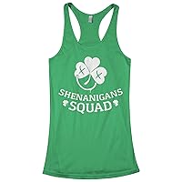 Threadrock Women's Shenanigans Squad Racerback Tank Top