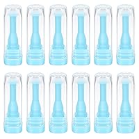 10 Pack Hard Contact Lens Remover & Insertionl Tool for RGP and Scleral Lenses - Plunger Suction Cup (Blue)