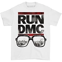 Bravado Men's Run Dmc Glasses Cityscape T-Shirt