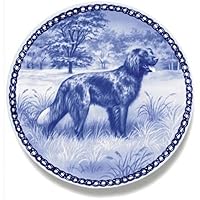 German Hunting Terrier Dog Porcelain Plate For all Dog Lovers Size 7.61 inches