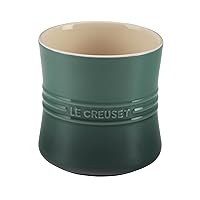 Le Creuset Stoneware Utensil Crock, 2-3/4-Quart, Artichaut Le Creuset Stoneware Utensil Crock, 2-3/4-Quart, Artichaut
