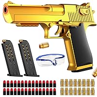  Revolver Toy Gun EVA Soft Bullets, Surprise Gift for Boys and  Girls 12+ : Toys & Games
