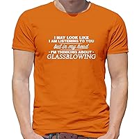 in My Head I'm Glassblowing - Mens Premium Cotton T-Shirt