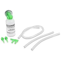 OEMTOOLS 25036 Bleed-O-Matic One-Man Brake Bleeder Kit, Featuring An Opaque Brake Bleed Bottle / Transparent Hoses and Tapered Fittings, No Mess Brake Fluid Bleeding , Multi color(Packaging May Vary)