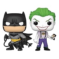 San Diego Comic-Con 2021 Exclusive Pop! DC Heroes: Batman White Knight: Batman & Joker Vinyl Figure 2-Pack