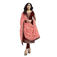 Ethnic Party Wear Stitched Indian Paksitani Designer Heavy Worked Shalwar Kameez with Dupatta Suits for Women