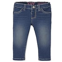 The Children's Place Baby Girls' and Toddler Super-Soft Stretch Denim Jeggings