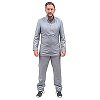 Evil Doctor Man Suit Jacket and Pants Halloween Costume Cosplay