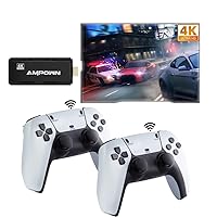 U9 TV Game Stick with Two 2.4G Wireless Controller 64GB 10000 PS PSP Retro Video Games Console Gaming Player GameBox