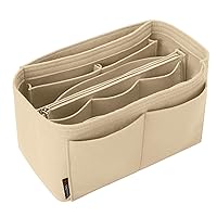 OMYSTYLE Purse Organizer Insert for Handbags, Felt Bag Organizer for Tote & Purse, Tote Bag Organizer Insert with 5 Sizes, Compatible with Neverful Speedy and More