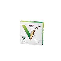 Hario V60 Paper Coffee Filters, Size 01, White, 40ct Boxed