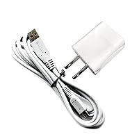 Original for New 3DS XL LL USB Charging Cable + AC Charger Adapter Set, for New3DS XL/LL 3DSXL 3DSLL New3DSXL Console, 1.5M Thickened Charge Power Cord + White Huawei Adaptor 5V-1A US Plug
