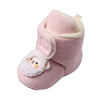 Cute Children Toddler Autumn and Winter Boys and Girls Flat Bottoms Non Slip Soft Plush Warm and Baby Size 2 Shoes Girls