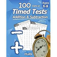Humble Math - 100 Days of Timed Tests: Addition and Subtraction: Grades K-2, Math Drills, Digits 0-20, Reproducible Practice Problems Humble Math - 100 Days of Timed Tests: Addition and Subtraction: Grades K-2, Math Drills, Digits 0-20, Reproducible Practice Problems Paperback Spiral-bound