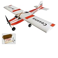 DW Hobby EPP ElectricTraining Airplane Cessna 4CH Electric Aeroplane Model w/960mm Wingspan Remote Controlled Aircraft for Beginner Model Aeroplane to Build (E1001)