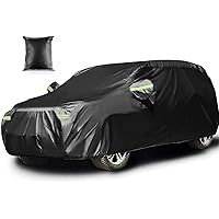 SUV Car Covers Waterproof for Automobiles All Weather UV Protection Snowproof Outdoor Fit Toyota RAV4/4Runner, Honda CRV, Hyundai Santa Fe, Nissan Rogue, Subaru Outback, Kia Sorento(Length 182-191'')