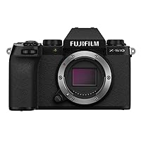 Fujifilm X-S10 Mirrorless Digital Camera, Black
