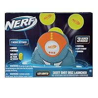 Nerf Launcher 5 Discs Including-NER05000, 8056379124733