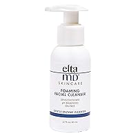EltaMD Foaming Facial Cleanser, Gentle Foaming Face Wash and Makeup Remover, Helps Reduce Skin Inflammation, Safe for All Skin Types, 2.7 oz Pump