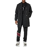 LONDON FOG Men's Double Breasted Trenchcoat