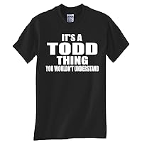 Todd Thing Black TEE Shirt