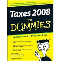 Taxes 2008 For Dummies Taxes 2008 For Dummies Paperback