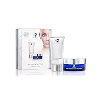 iS CLINICAL Smooth & Soothe Clinical Facial; Exfoliating and Hydrating Skin Regime; Collection Gift Set; Home Facial Full Kit