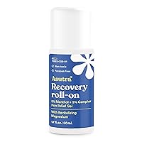 Recovery Roll-On Gel, 1.7 oz | Warming & Cooling | with Menthol, Camphor and Magnesium