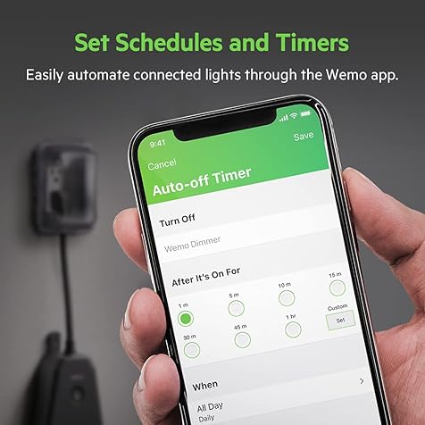 WeMo WiFi Outdoor Smart Plug - Voice Control Works With Alexa, Hey Google & Homekit - Smart Outlet to Control Smart Home Lights, Holiday Decor & Other Outdoor Devices - Weather-Resistant Design