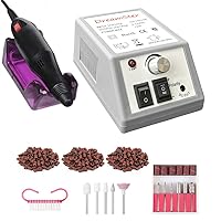 Professional Nail Drill Set Electric Nail Drill Machine Nail File Kit for Acrylic Nails Gel Nails Glazing Nail Art Polisher Sets, 20000RPM, for Women Girls Home Salon Use